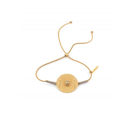 Satellite Iman gold colour bracelet