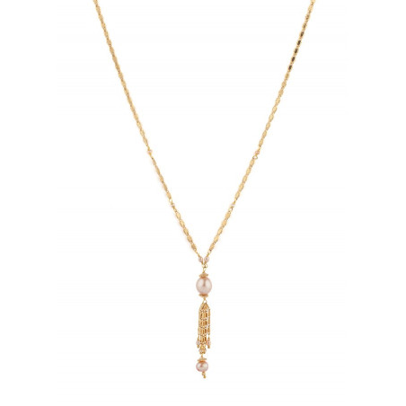 Collier original perle de rivière et perle du Japon | Nacré