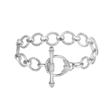 Bracelet chaîne intemporel métal I argenté