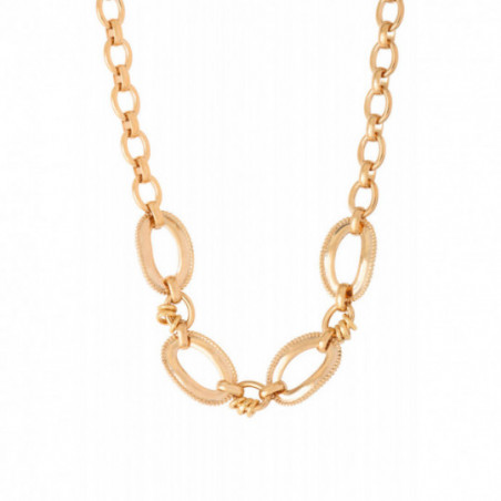 Timeless fine gold-plated adjustable chain necklace - gold
