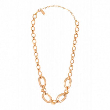 Timeless fine gold-plated adjustable chain necklace | gold86658