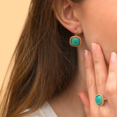 Bohemian sleeper earrings I turquoise87212