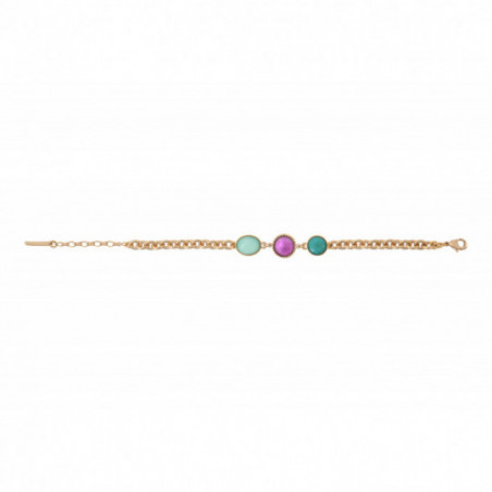 On-trend cabochon flexible bracelet | blue87313