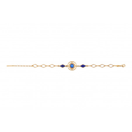 Graphic Prestige crystal adjustable bracelet | blue89032