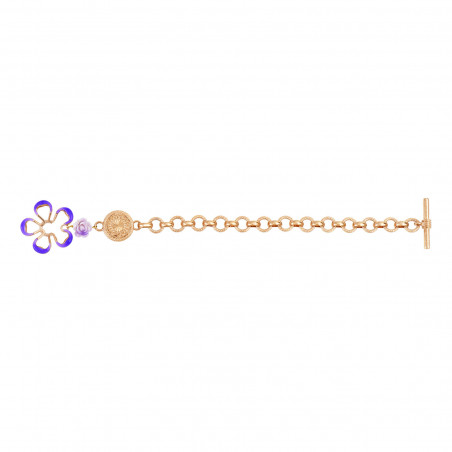 Bracelet chaîne fermoir bijou Miraflores - bleu94557