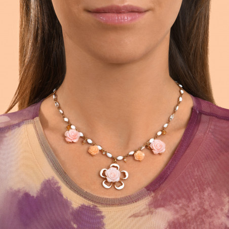 Miraflores pendant necklace - white94570