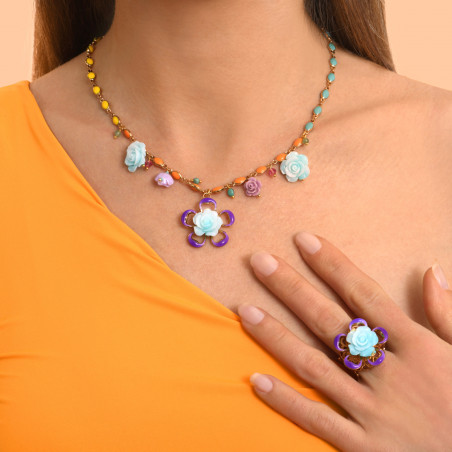 Miraflores pendant necklace - multicoloured94573