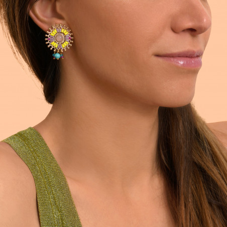 Neiva clip-on earrings - fluorescent94625