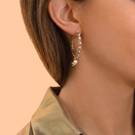 Neiva hoop earrings - white94635