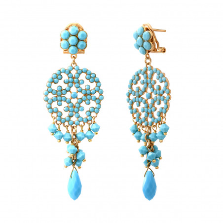 Chiara earrings - turquoise