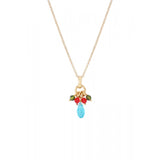 Pendentif festif perles cristal - multicolore Multi