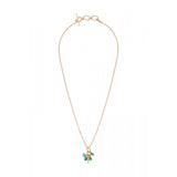 Pendentif glamour turquoise péridot malachite - vert Turquoise vert