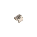 Bague ajustable métal et cristaux Prestige - argenté Argent