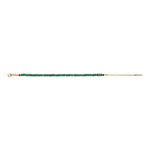Bracelet fin réglable moderne malachite grenat - vert Vert