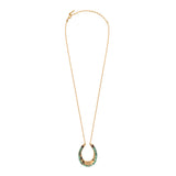 Collier sautoir turquoise grenat - turquoise Turquoise