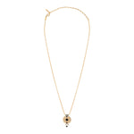 Collier pendentif femme onyx perles du Japon - blanc Blanc