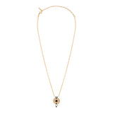 Collier pendentif femme onyx perles du Japon - blanc Blanc