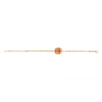 Bracelet chaîne cristal Prestige - rose Multi