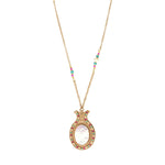 Collier pendentif réglable chic nacre - blanc Nacre multi