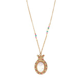 Collier pendentif réglable chic nacre - blanc Nacre multi