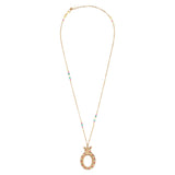 Collier pendentif réglable chic nacre - blanc Nacre multi