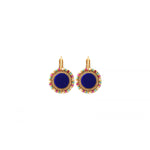 Boucles d'oreilles dormeuses perles - bleu Bleu multi