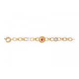 Bracelet chaîne romantique cristal Prestige - blanc Blanc