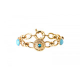 Bracelet chaîne intemporel cristal Prestige - turquoise Turquoise