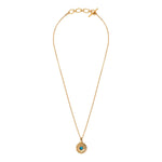 Collier pendentif romantique cristal Prestige - turquoise Turquoise