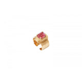 Bague ajustable romantique cristal Prestige - rose Multi
