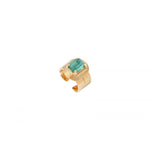 Bague ajustable romantique cristal Prestige - turquoise Turquoise