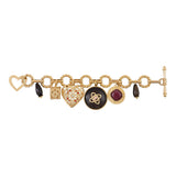 Bracelet breloques charm's bois kamakong - bois rouge Bois rouge