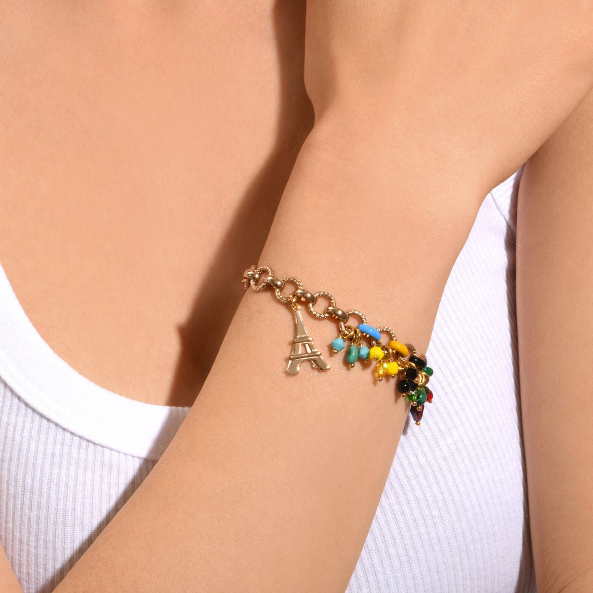 Bracelet chaîne charm's Annella - multicolore Jeux olympiques