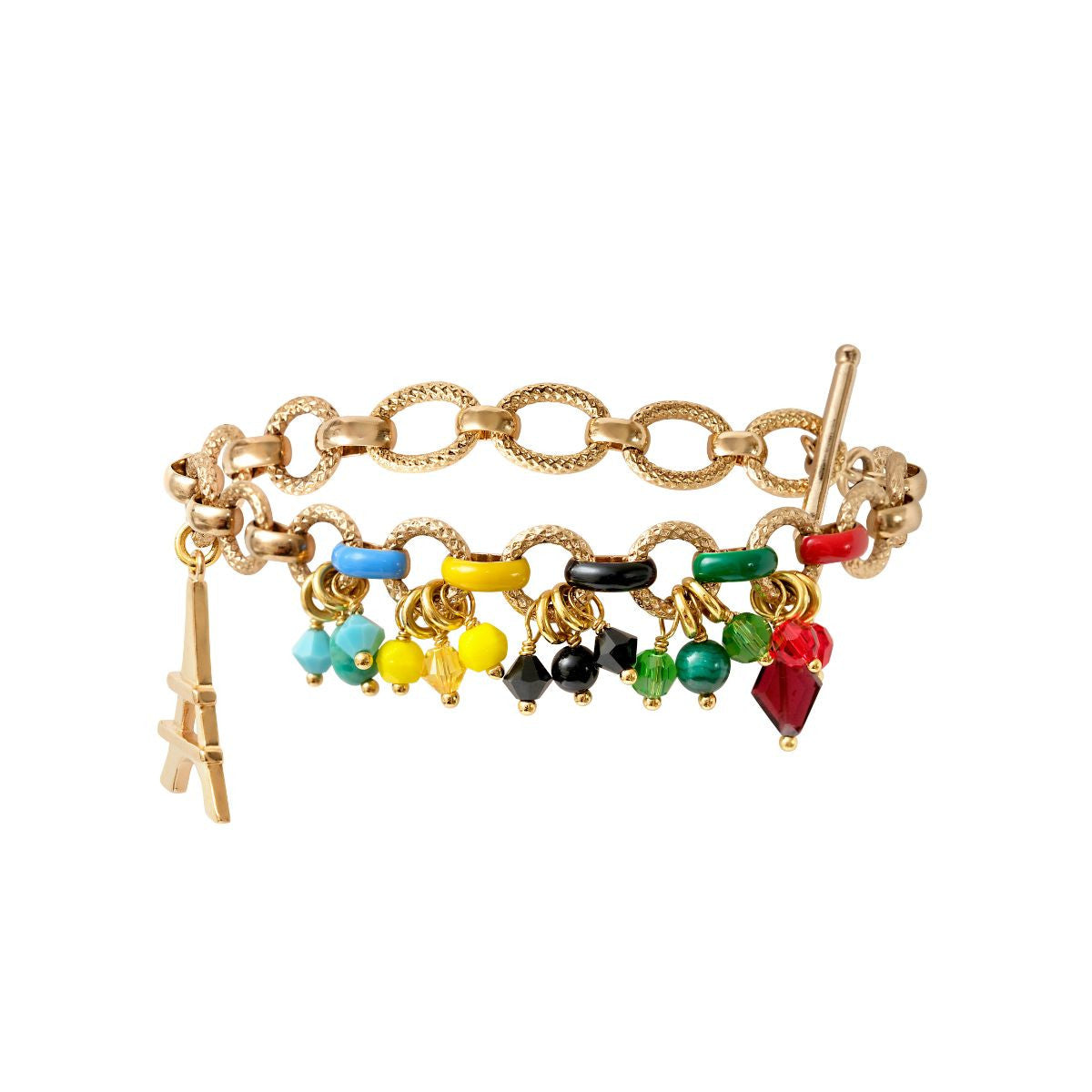 Bracelet chaîne charm's Annella - multicolore Jeux olympiques