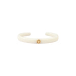 Bracelet jonc Masseria M en résine - blanc Blanc