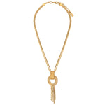 Collier réglable festif métal doré à l'or fin - doré Or brillant