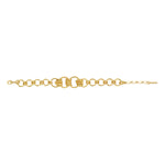 Bracelet anneaux Alicudi en métal doré à l'or fin - doré Dore