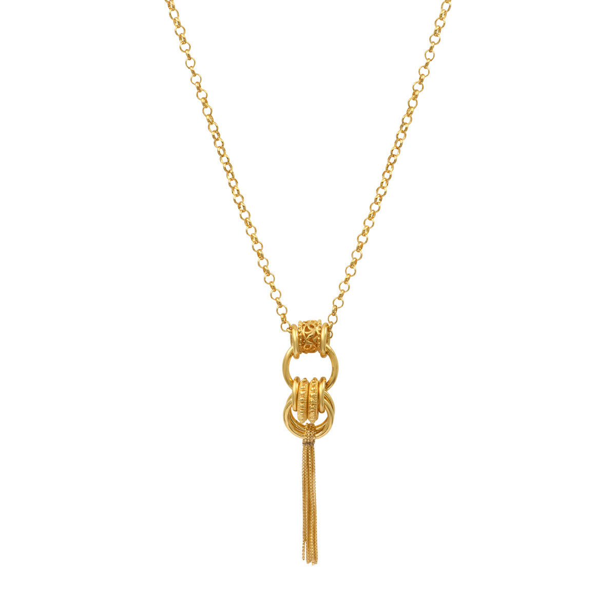 Collier sautoir Alicudi en métal doré à l'or fin - doré Dore