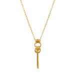 Collier sautoir Alicudi en métal doré à l'or fin - doré Dore