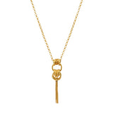 Collier sautoir Alicudi en métal doré à l'or fin - doré Dore
