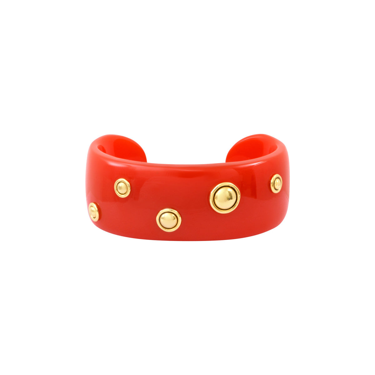 Bracelet manchette Masseria M en résine - corail Corail