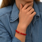 Bracelet jonc Masseria M en résine - corail Corail
