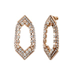 Boucles d'oreilles cristaux Prestige - blanc perlé Perle