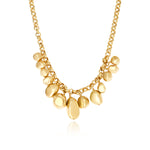 Collier maillons réglable Loulou en métal doré à l'or fin - doré Or