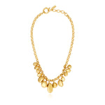 Collier maillons réglable Loulou en métal doré à l'or fin - doré Or