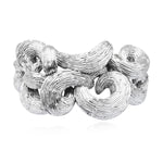 Collier choker Zaza en résine métallisée - argenté Argent