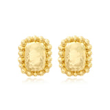 Boucle d'oreille clip dorée Gilda Dore