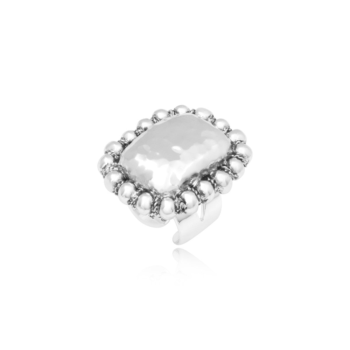 Bague ajustable Gilda argentée Argent
