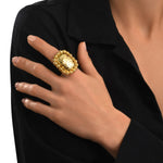 Bague ajustable Gilda dorée Dore
