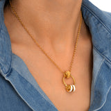 Collier pendentif Alicudi - blanc